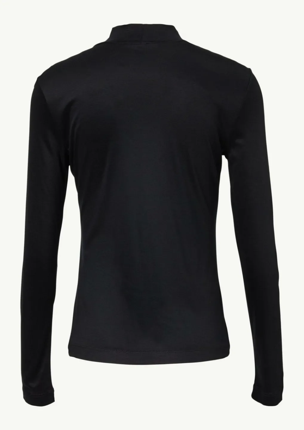 Schimmerndes Viskoseshirt mit Ziernaht-Comma Outlet