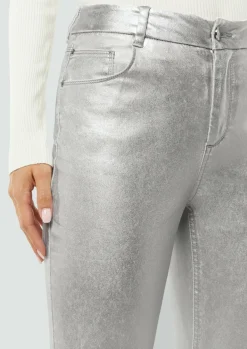 Schmale Hose mit beschichtung-Comma Online