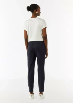 Schmale Jerseyhose mit Tunnelzug-Comma New
