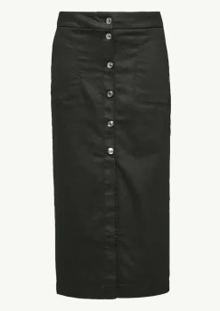 Schmaler Rock mit Steppdetails-Comma Discount