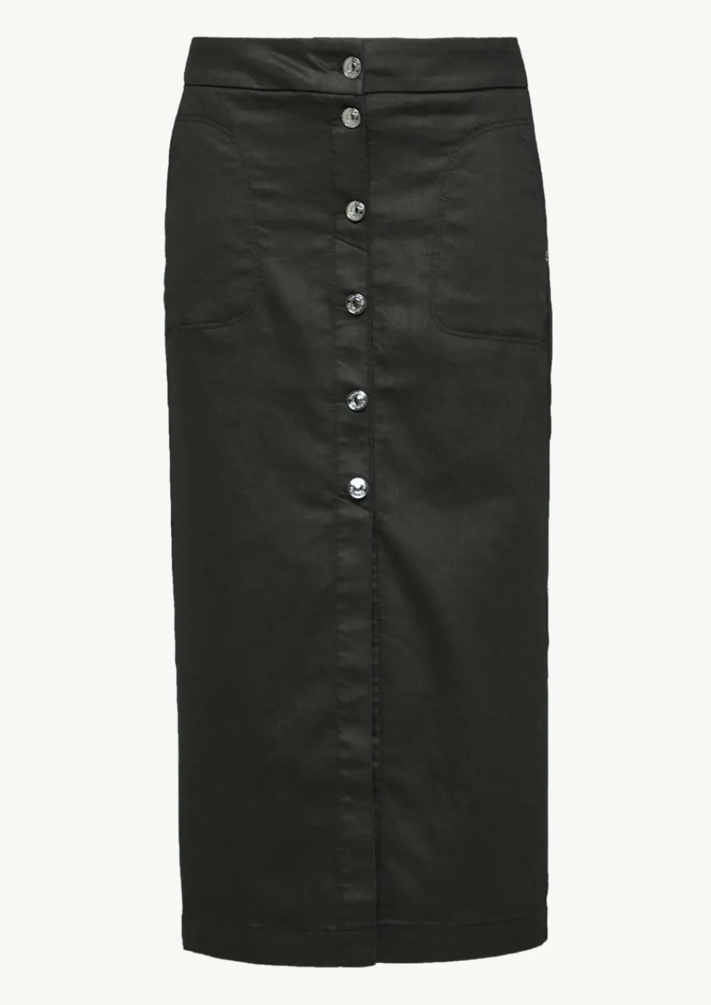Schmaler Rock mit Steppdetails-Comma Discount