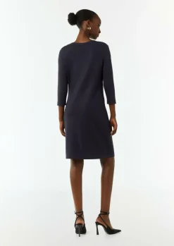 Schmal geschnittenes Strickkleid-Comma Clearance