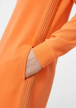 Scuba-Kleid mit seitlichen Details-Comma Hot