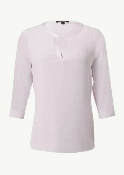 Shirt mit Satinblende im Fabricmix-Comma Online