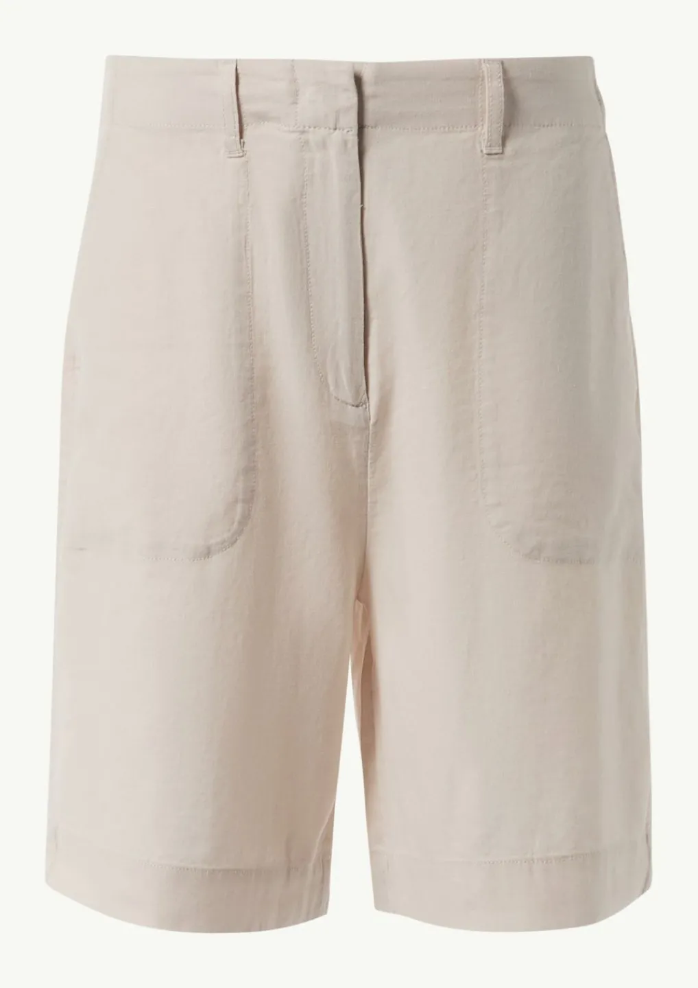 Shorts aus Leinenmix-Comma Discount