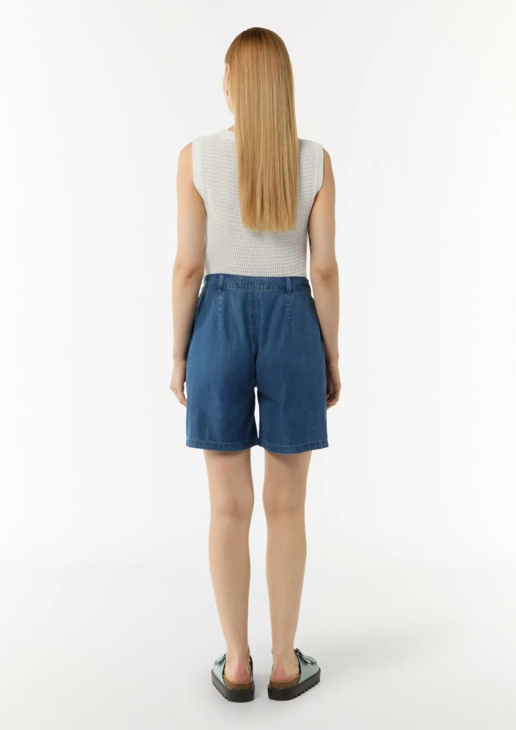 Shorts aus Lyocell-Comma Sale