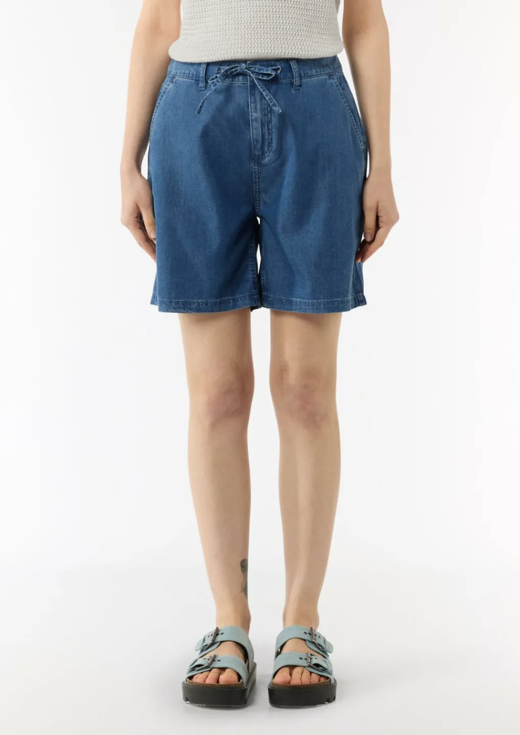 Shorts aus Lyocell-Comma Sale