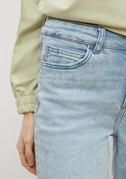 Skinny: Jeans im 5-Pocket-Stil-Comma New