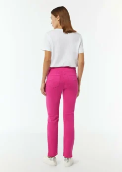 Skinny Jeans mit geschlitztem Saum-Comma Fashion