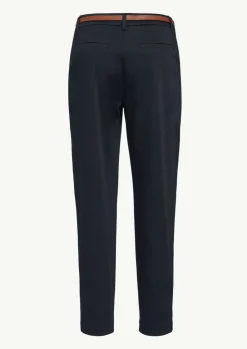 Slim: Chino-Hose mit Gürtel-Comma Hot