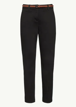 Slim: Chino-Hose mit Gürtel-Comma Fashion