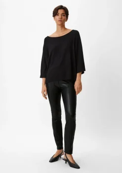Slim: Hose aus Lederimitat-Comma Clearance
