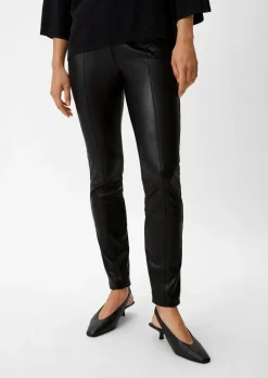 Slim: Hose aus Lederimitat-Comma Clearance