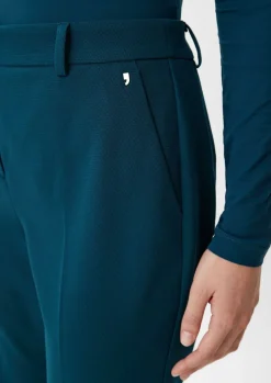 Slim: Hose mit Dobby-Struktur-Comma Online