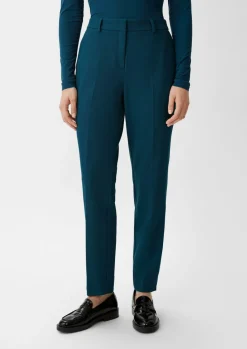 Slim: Hose mit Dobby-Struktur-Comma Online