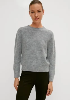 Softer Pullover aus Wollmix-Comma Hot