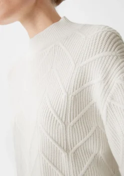 Softer Pullover mit Strickmuster-Comma Outlet
