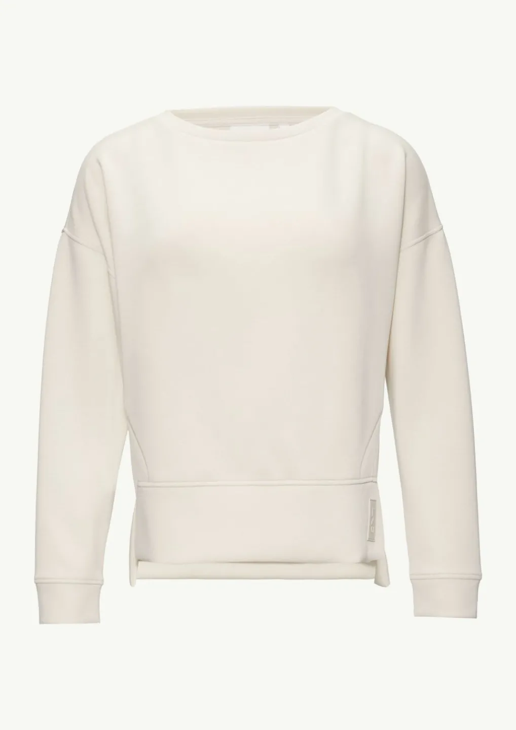 Softes Sweatshirt mit seitlichen Schlitzen-Comma Outlet