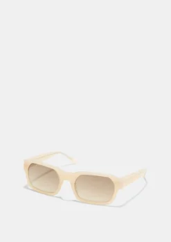 Sonnenbrille mit Umrandung in Perlmutt-Optik-Comma Hot