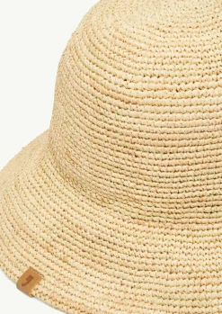 Sonnenhut in Bast-Optik aus Raffia-Grass-Comma Fashion