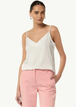 Spaghetti-Träger-Top aus Satin-Comma Discount