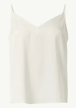 Spaghetti-Träger-Top aus Satin-Comma Discount