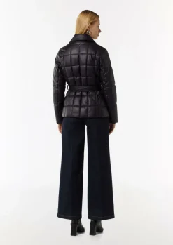 Steppjacke aus Lederimitat-Comma Fashion