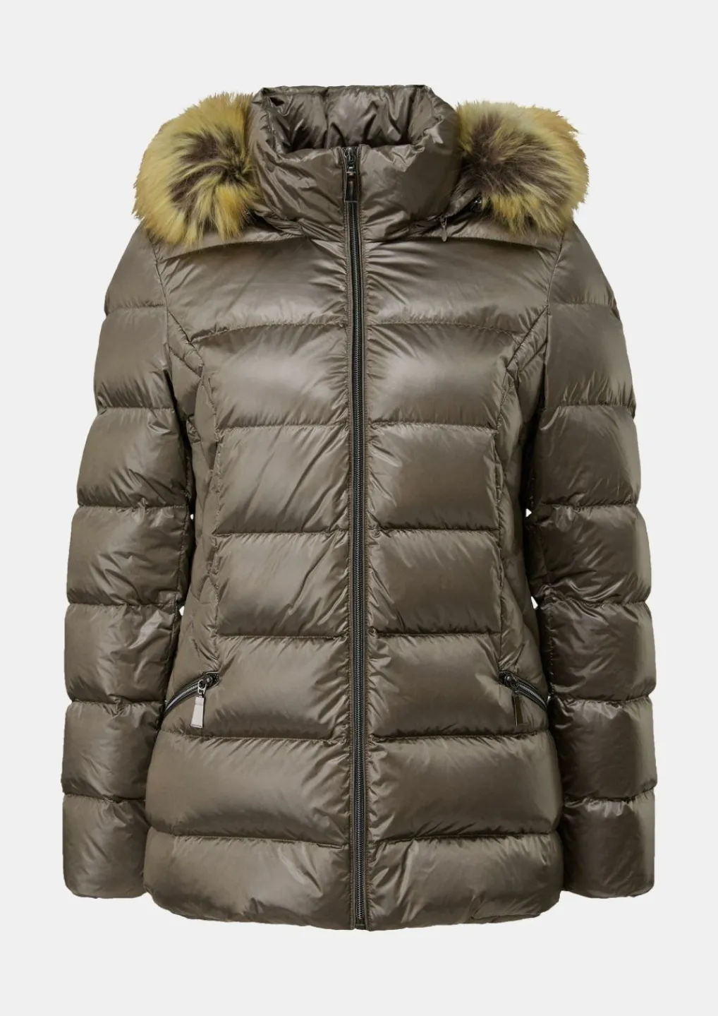 Steppjacke mit abnehmbarem Kunstfell-Comma Sale