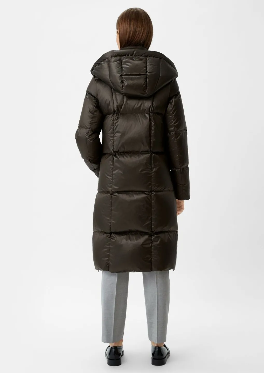 Steppmantel mit Daunen wattiert-Comma Fashion