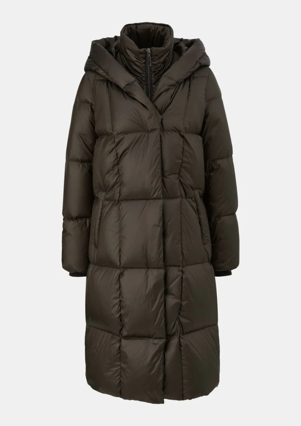 Steppmantel mit Daunen wattiert-Comma Fashion