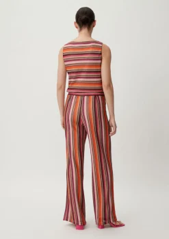 Stoffhose aus Strickjersey-Comma Online