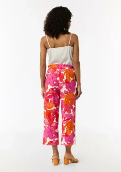 Stoffhose mit All-over-Print-Comma Best
