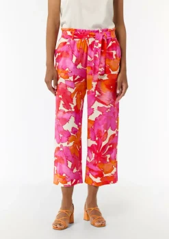 Stoffhose mit All-over-Print-Comma Best