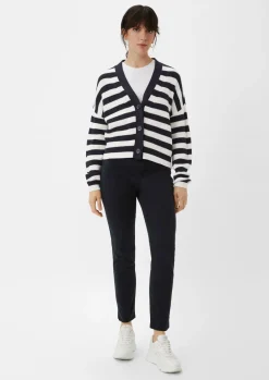 Strickjacke aus Baumwolle-Comma Online