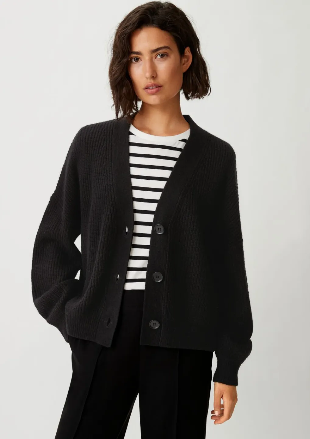 Strickjacke aus Wollmix-Comma New