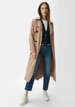 Strickjacke mit Lochmuster-Comma Online