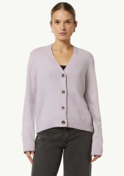 Strickjacke mit Zopf-Detail-Comma Discount