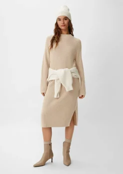 Strickkleid aus Wollmix-Comma Discount