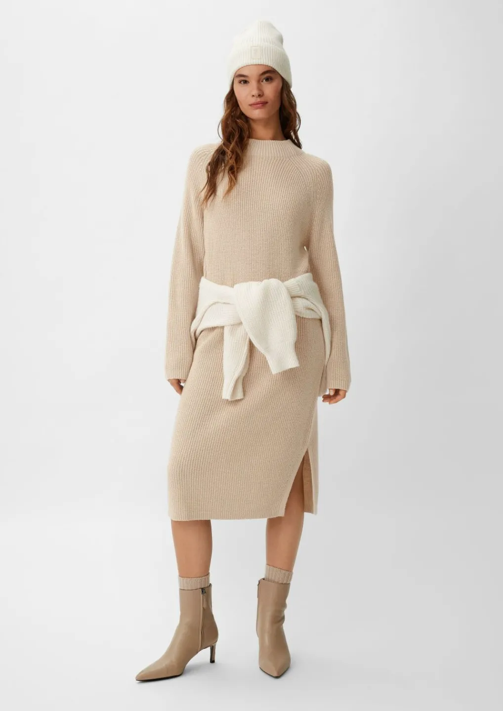 Strickkleid aus Wollmix-Comma Discount