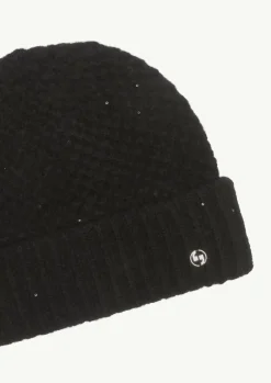 Strickmütze mit Pailletten-Comma Clearance