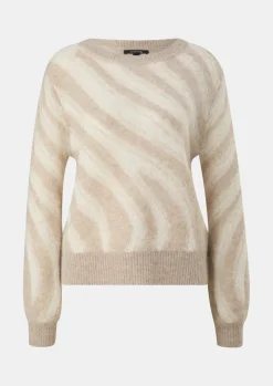 Strickpulli aus Alpakamix-Comma Outlet