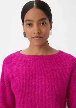 Strickpullover aus Alpakamix-Comma Best