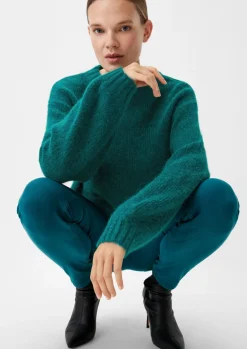 Strickpullover aus Alpakamix-Comma New