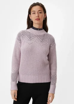 Strickpullover aus Baumwollmix-Comma Online