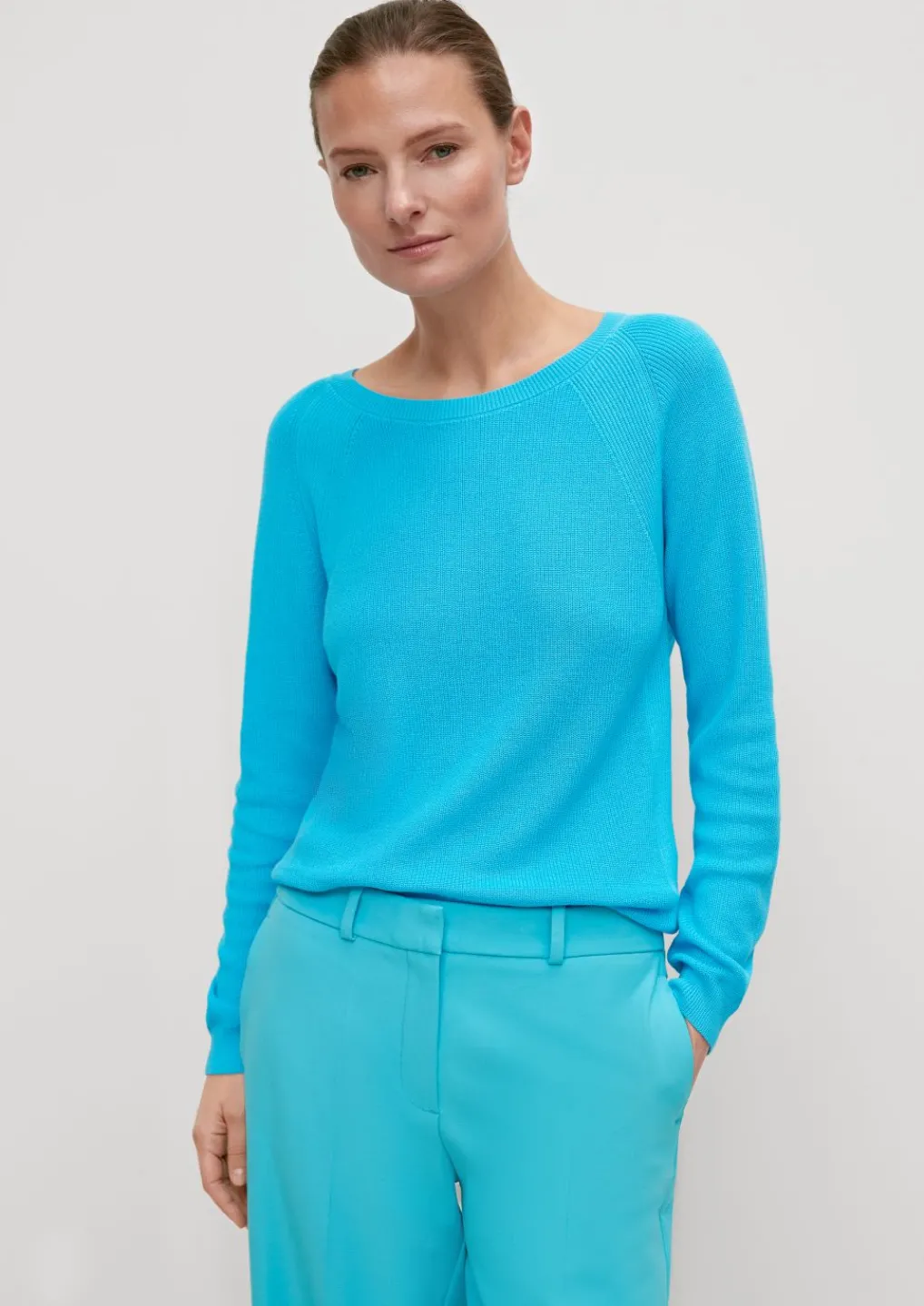 Strickpullover aus Lyocellmix-Comma Fashion