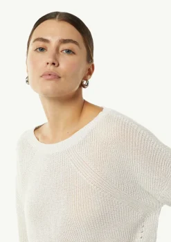 Strickpullover aus Viskosemix mit Glitzergarn-Comma Hot