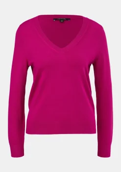 Strickpullover aus Viskosemix-Comma Fashion