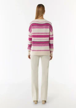 Strickpullover im Relaxed Fit aus Alpakamix-Comma Clearance