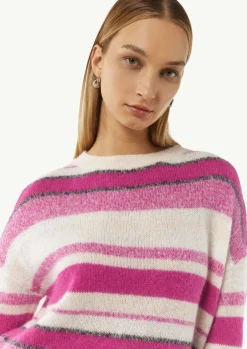 Strickpullover im Relaxed Fit aus Alpakamix-Comma Clearance
