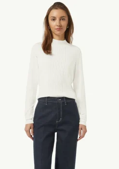 Strickpullover mit feinem Strukturmuster-Comma Fashion